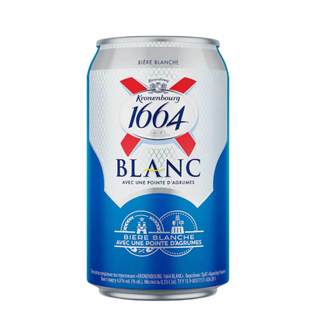 Пиво Kronenbourg 1664 Blanc